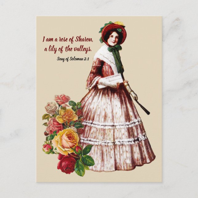Song of Solomon Uplifting Postcard (Front)