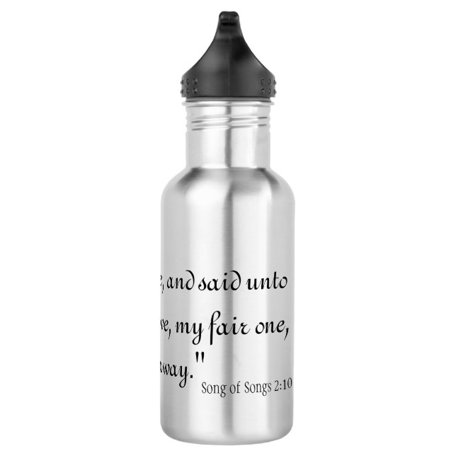Song of Songs 2:10 532 Ml Water Bottle (Right)