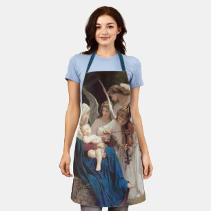 Song of the Angels (1881) by Bouguereau Apron