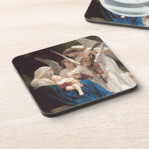 Song of the Angels (1881) by Bouguereau Coaster