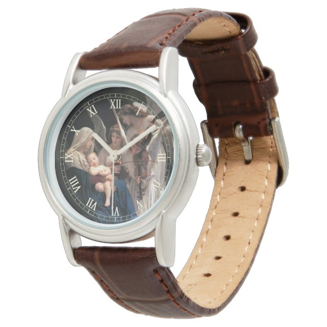 Song of the Angels (1881) by Bouguereau Watch (Angled)