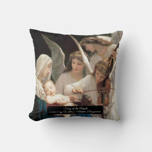 Song of the Angels Bouguereau Cushion