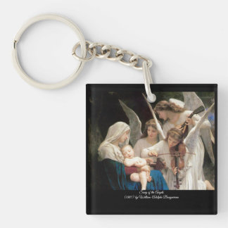 Song of the Angels Bouguereau Key Ring