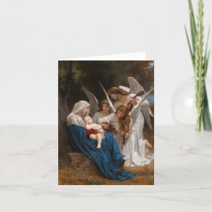 Song of the Angels by William-Adolphe Bouguereau B Thank You Card