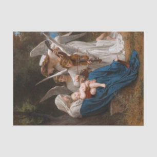 Song of the Angels by William-Adolphe Bouguereau B Tissue Paper