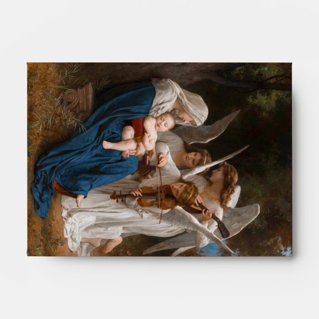 Song of the Angels by William-Adolphe Bouguereau Envelope (Front)