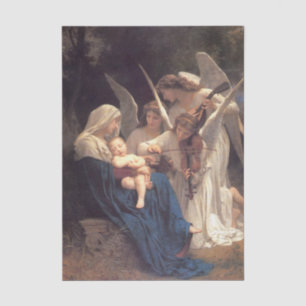 Song of the Angels by William Bouguereau Tissue Paper