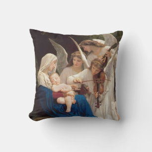 Song of the Angels Christmas Cushion