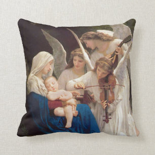 Song of the Angels Christmas Cushion