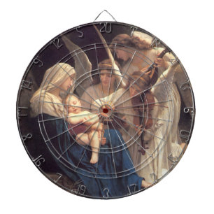 Song of the Angels (Vintage Art) Dartboard