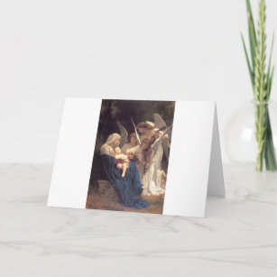 Song of the Angels - William-Adolphe Bouguereau Holiday Card