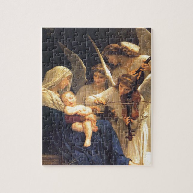 Song of the Angels, William-Adolphe Bouguereau Jigsaw Puzzle (Vertical)