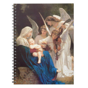 Song of the Angels - William-Adolphe Bouguereau Notebook