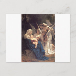 Song of the Angels - William-Adolphe Bouguereau Postcard