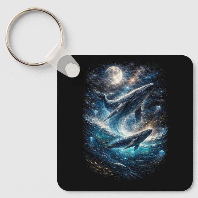 Song of the Cosmic Tide Key Ring (Front)