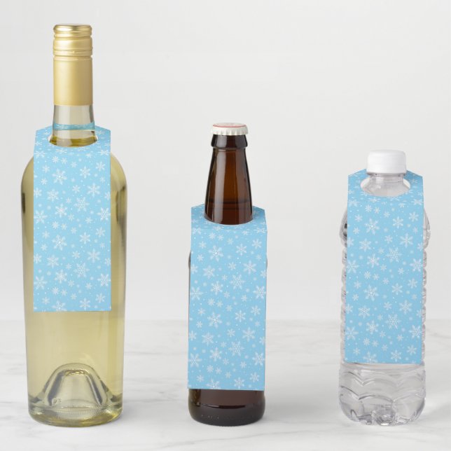 Song of the Snow Bottle Tag (In Situ)