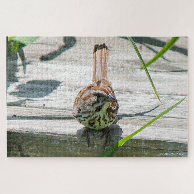 Song Sparrow Jigsaw Puzzle (Horizontal)