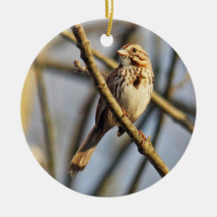 Song Sparrow Ornament