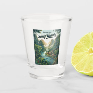 Sông Thanh National Park Vietnam Shot Glass