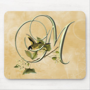 Songbird Initial M Mouse Pad