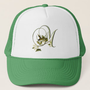 Songbird Initial M Trucker Hat