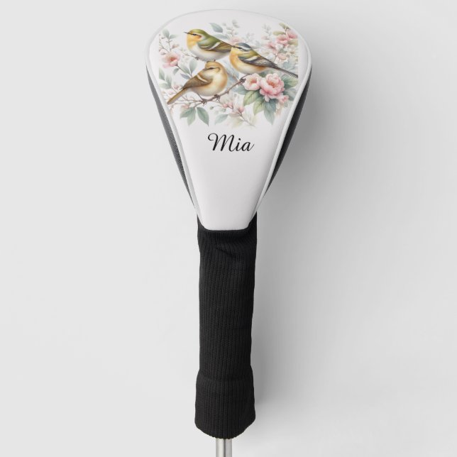 Songbird Serenade Golf Head Cover (Front)