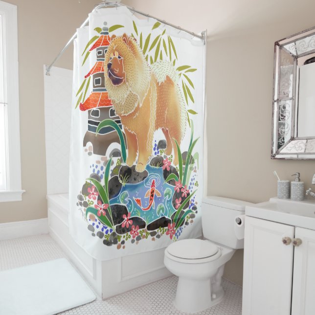 SONGMAO shower curtain (In Situ)
