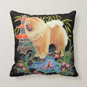 SONGMAO the chow throw pillows