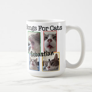 Songs For Cats - Sebastian Coffee Mug