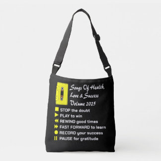 Songs Of Health, Love & Success 2025 Crossbody Bag