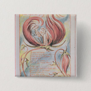 Songs of Innocence; Infant Joy, 1789 15 Cm Square Badge