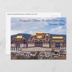 Songzanlin Tibetan Monastery - Yunnan, China Postcard