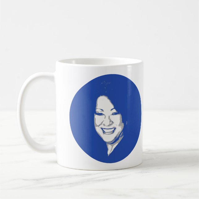 SONIA SOTOMAYOR COFFEE MUG (Left)