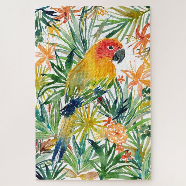 SONIA THE SUN CONURE Bird Jigsaw Puzzle (Vertical)