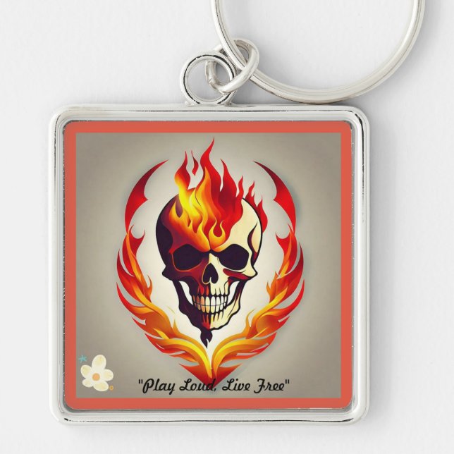 "Sonic Boom Explosion" Key Ring (Front)