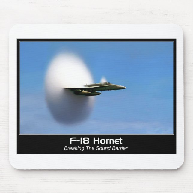 Sonic Boom F-18 Hornet Mouse Pad (Front)