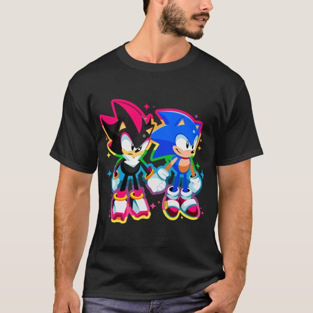 sonic shadow girl T-Shirt (Front)