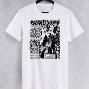 Sonic Youth Fire Hose Graphic T-Shirt