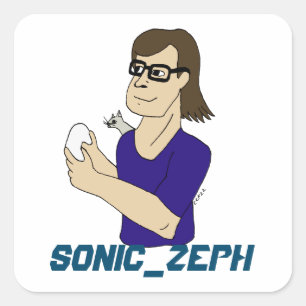 Sonic_Zeph   Square Sticker