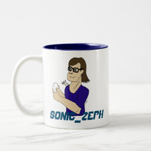 Sonic_Zeph Two-Tone Coffee Mug