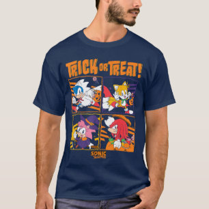 Soniche Hedgehog Halloweenrick Orreat Cute Disguis T-Shirt