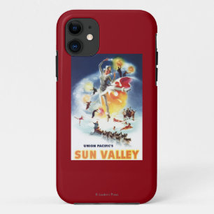 Sonja Henje Montage of Sun Valley Poster iPhone 11 Case