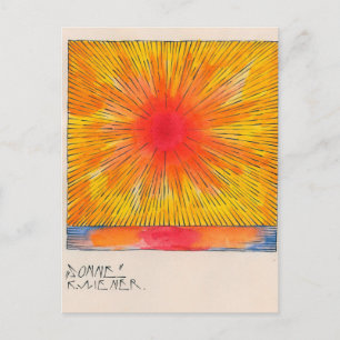 Sonne by Karl Wiener Postcard