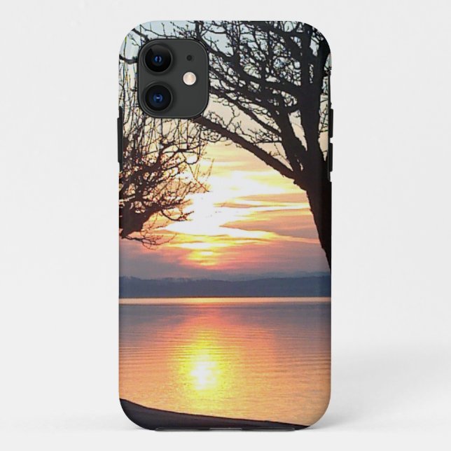 Sonnenuntergang am See Case-Mate iPhone Case (Back)