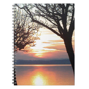 Sonnenuntergang am See Notebook