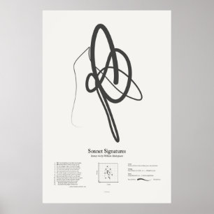 Sonnet Signatures: Sonnet 44 Poster