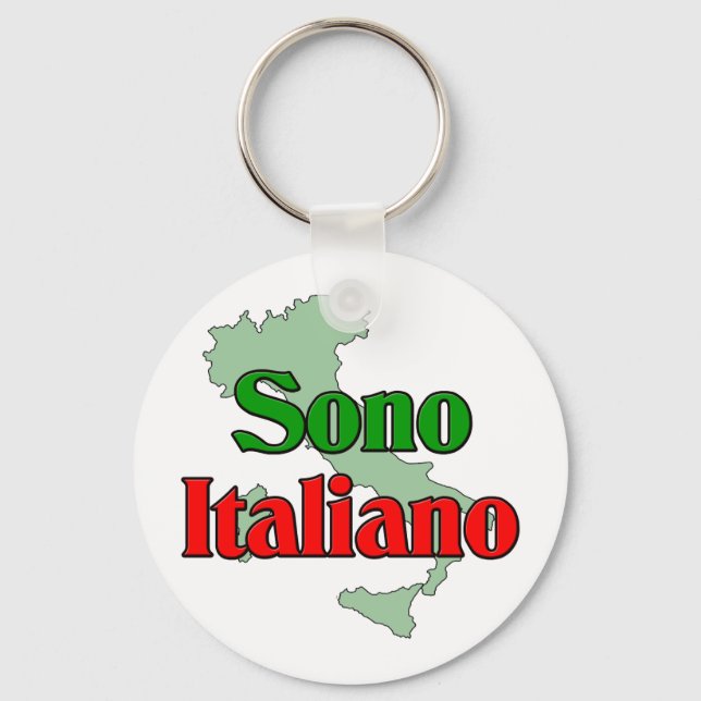 Sono Italiano Key Ring (Front)