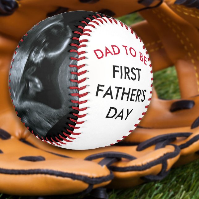 Sonogram Photo Dad to Be First Fathers Day Baseball (Creator Uploaded)
