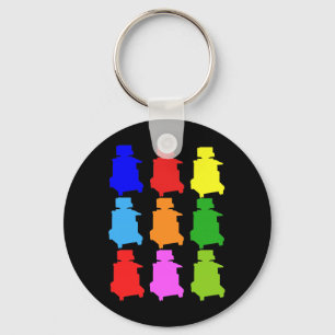 Sonographer Popart Gfits Key Ring