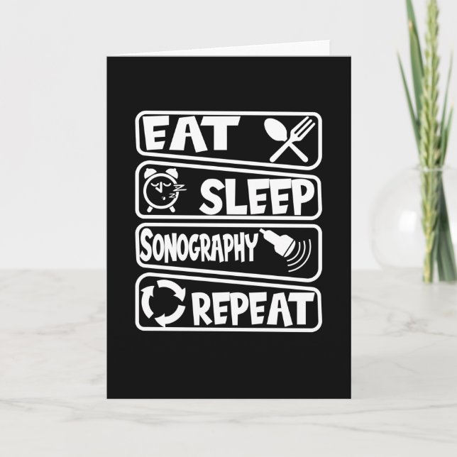 Sonographer Sonography Card (Front)